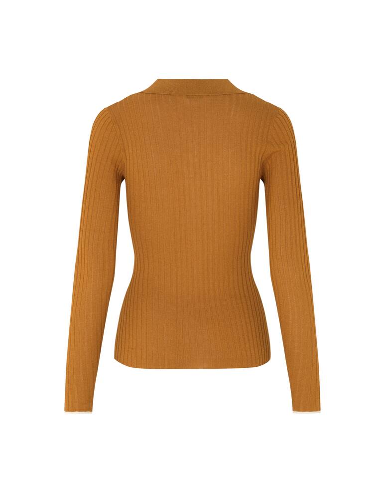 rinascente Baum und Pferdgarten Polo manica lunga in maglia scollo a V Ceara