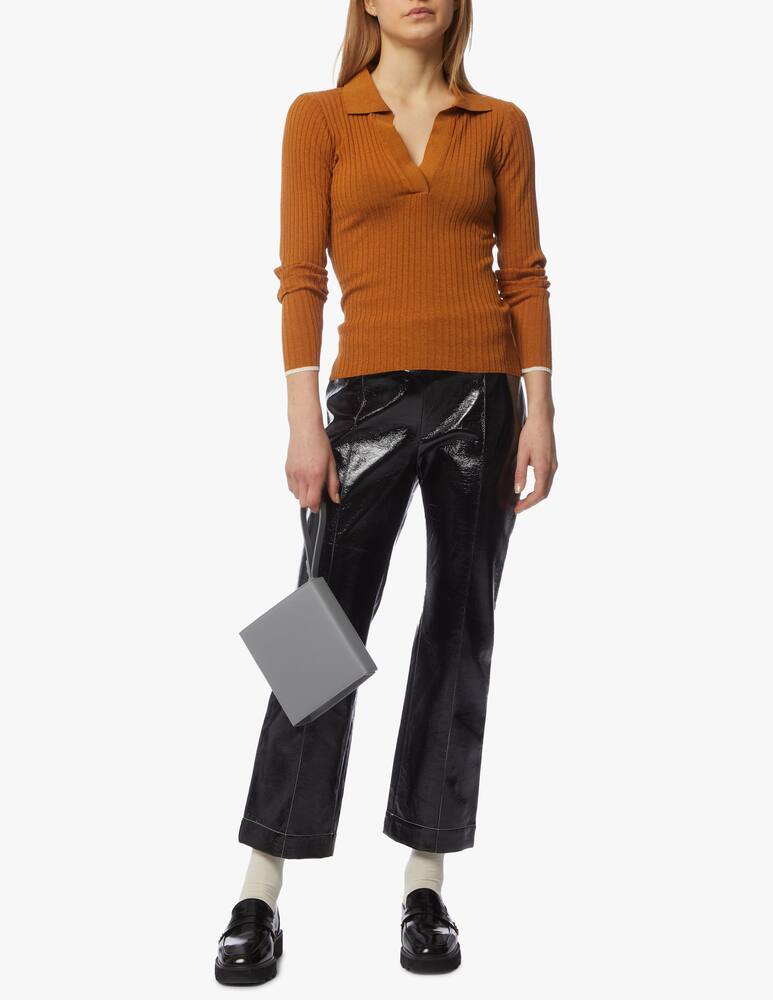 rinascente Baum und Pferdgarten Pantalone a trombetta in vinile Nardea