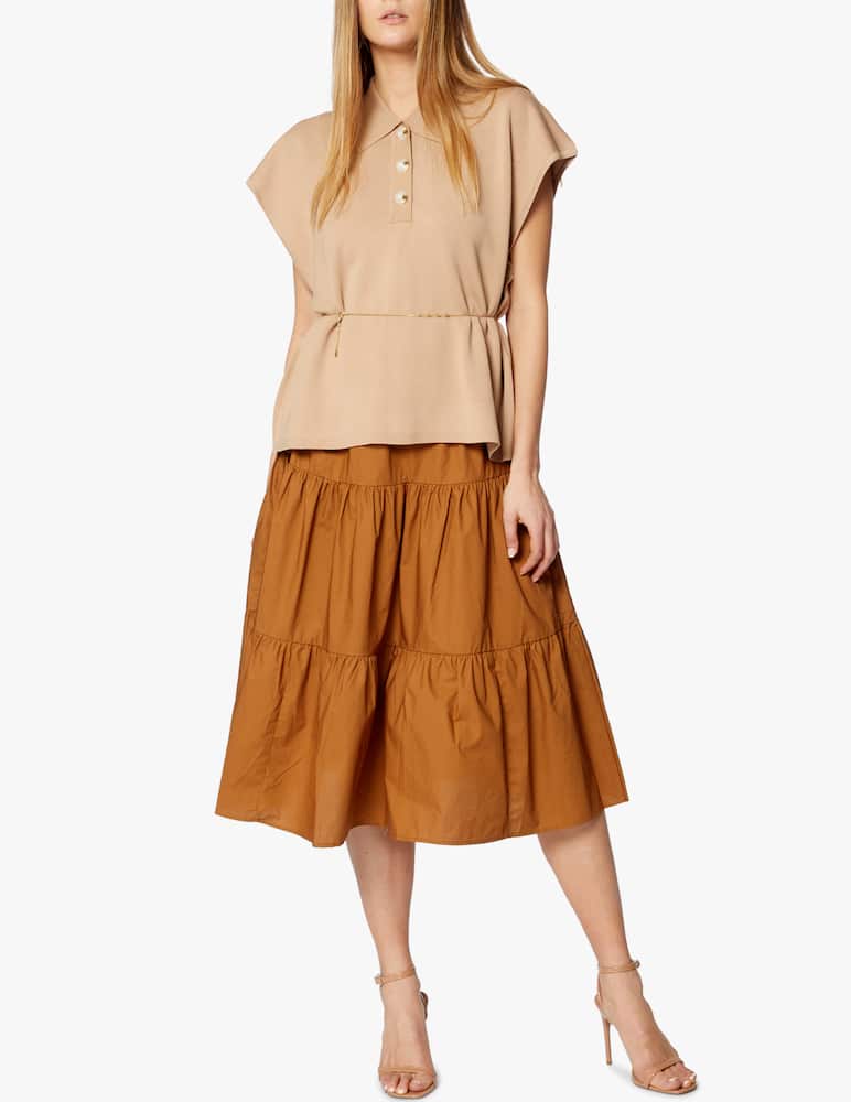 rinascente Baum und Pferdgarten Ciarrah oversize crop polo shirt