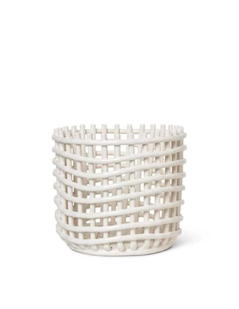 Ferm Living Basket Ceramic Large - picture 1 Ferm Living Basket Ceramic Large - picture 1