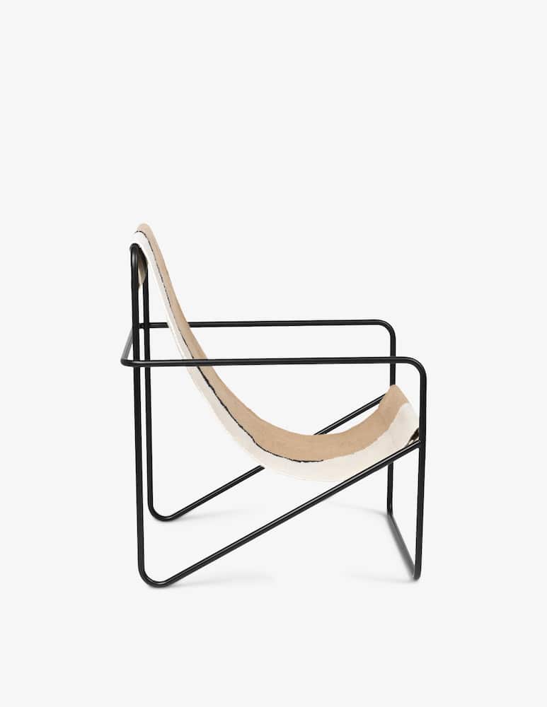 Ferm Living Sedia Desert Lounge Chair - immagine 2 Ferm Living Sedia Desert Lounge Chair - immagine 2
