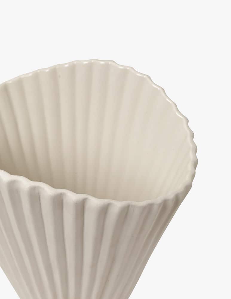 rinascente Ferm Living Fountain Vaso - Panna