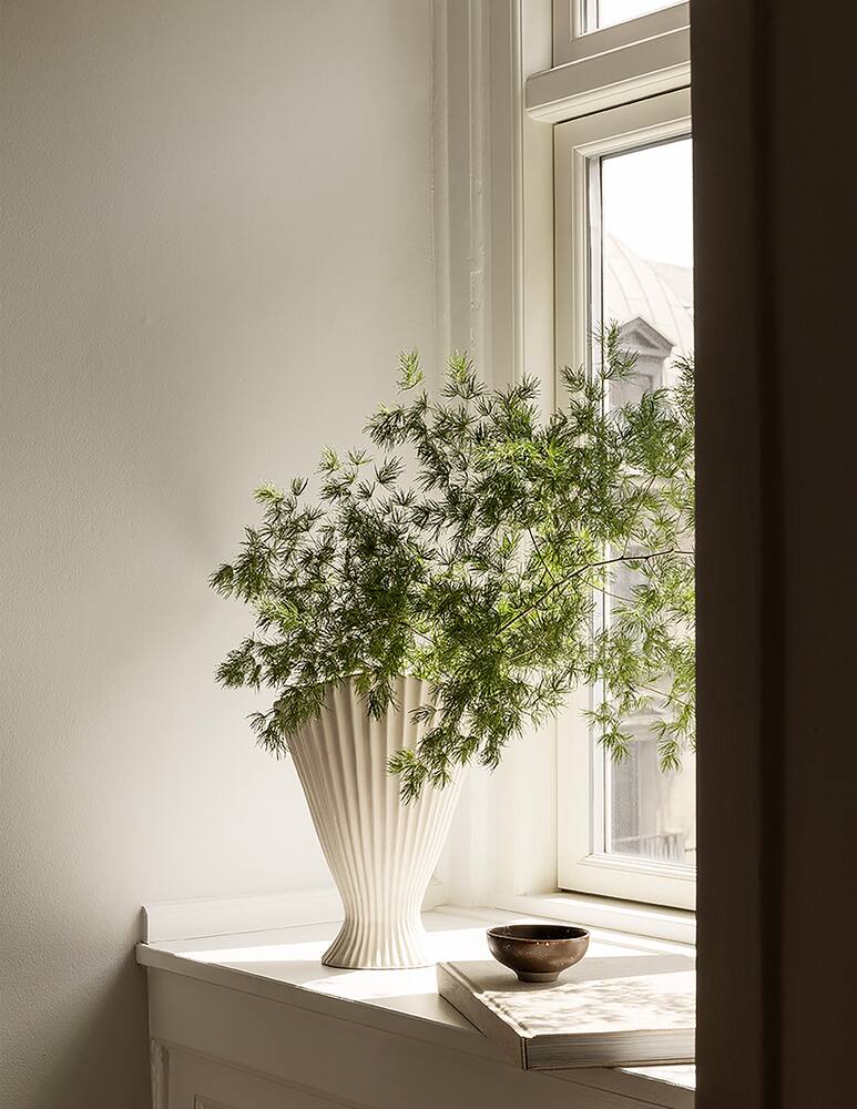 rinascente Ferm Living Fountain Vaso - Panna