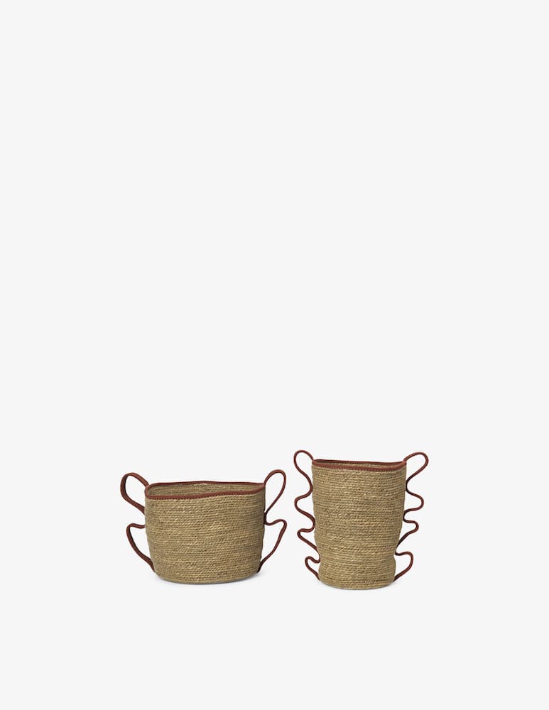 Ferm Living Verso Baskets - Set of 2 - picture 1 Ferm Living Verso Baskets - Set of 2 - picture 1