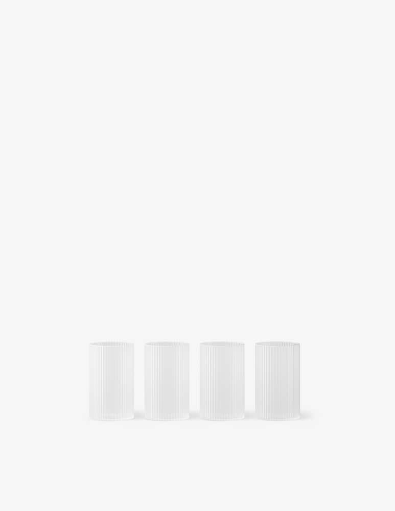 Ferm Living Ripple Verrines - Set of 4 - Frosted - picture 1 Ferm Living Ripple Verrines - Set of 4 - Frosted - picture 1