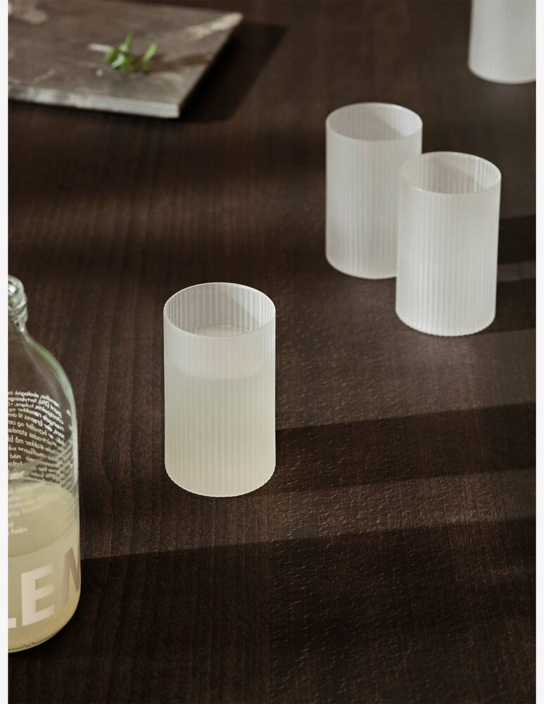 Ferm Living Ripple Verrines - Set of 4 - Frosted - picture 2 Ferm Living Ripple Verrines - Set of 4 - Frosted - picture 2