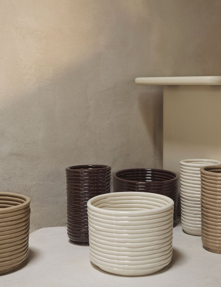 Ferm Living Vaso Corduroy - immagine 3 Ferm Living Vaso Corduroy - immagine 3