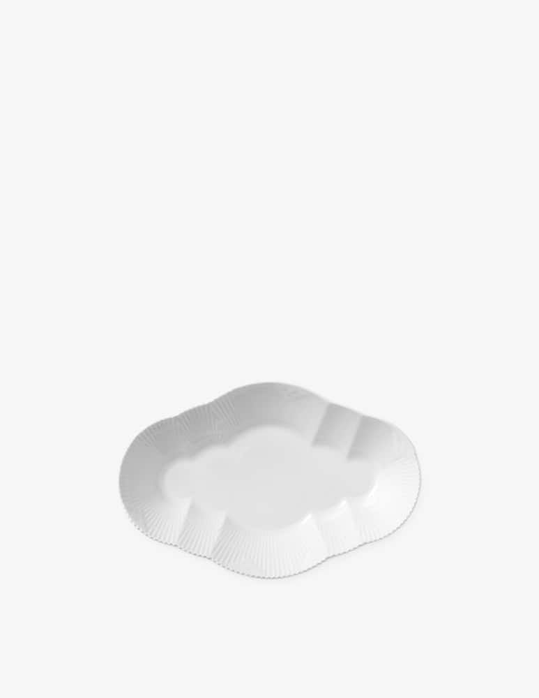 Royal Copenhagen Piatto Ovale White Elements - immagine 1 Royal Copenhagen Piatto Ovale White Elements - immagine 1