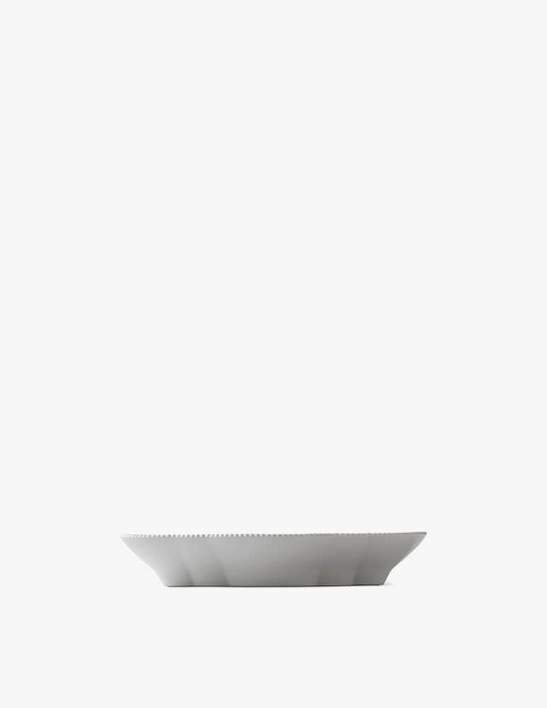 Royal Copenhagen Piatto Ovale White Elements - immagine 2 Royal Copenhagen Piatto Ovale White Elements - immagine 2