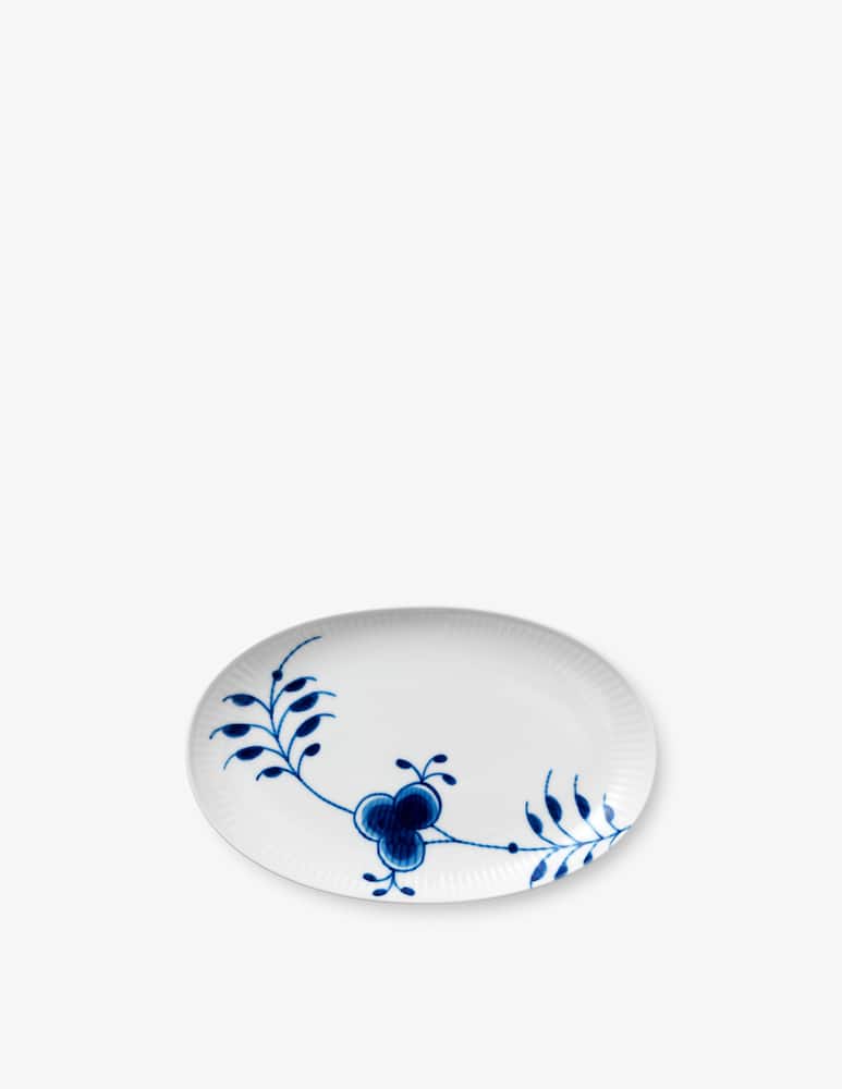 Royal Copenhagen Piatto Ovale Blue Mega 23cm - immagine 1 Royal Copenhagen Piatto Ovale Blue Mega 23cm - immagine 1