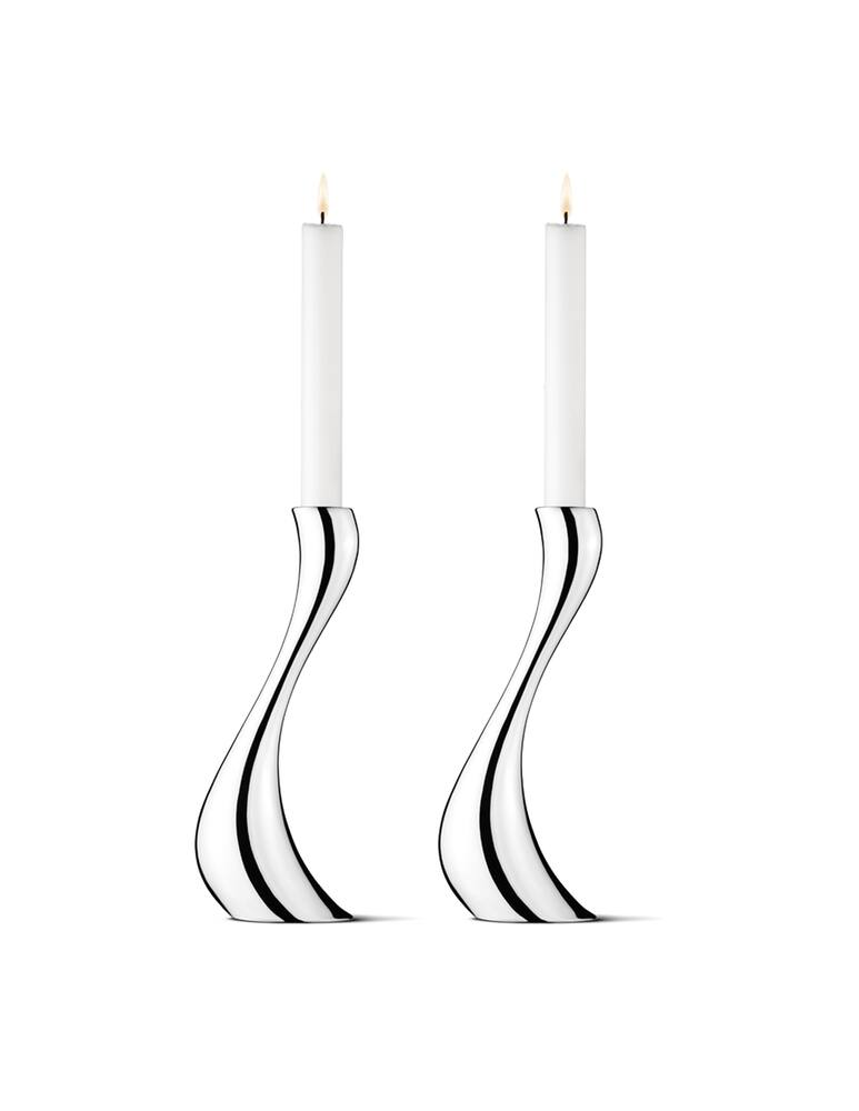 rinascente Georg Jensen Cobra Portacandele 2pz