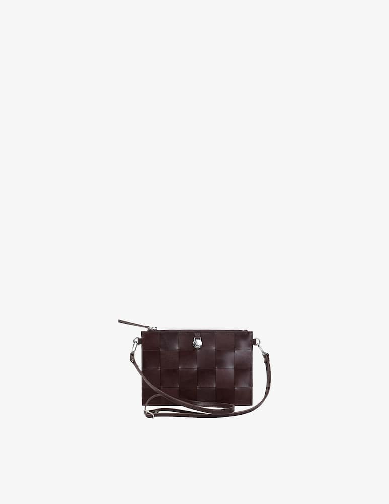 ADAX Borsa pochette intrecciata xl Lena - immagine 3 ADAX Borsa pochette intrecciata xl Lena - immagine 3