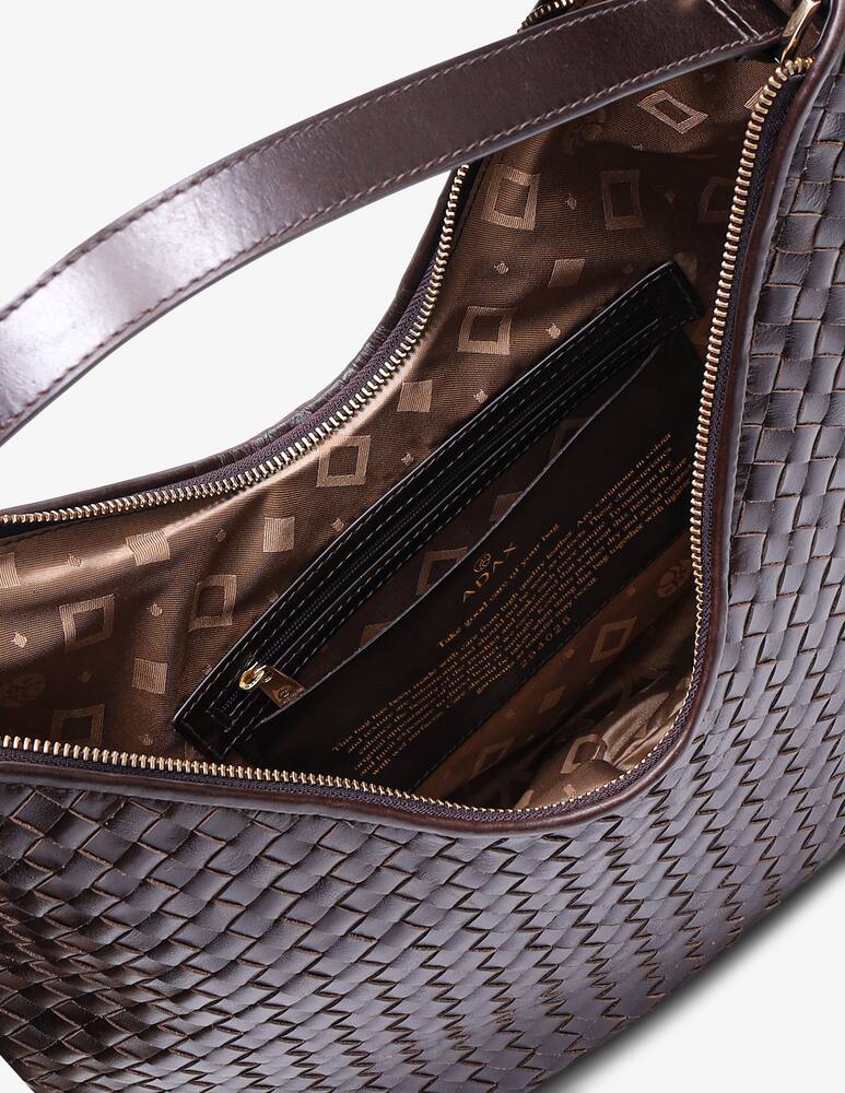 rinascente ADAX Mindy m woven shoulder bag