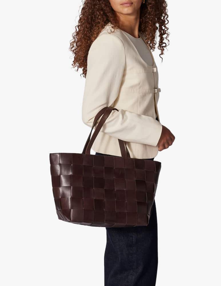ADAX Borsa shopper xl intrecciata Meike - immagine 2 ADAX Borsa shopper xl intrecciata Meike - immagine 2