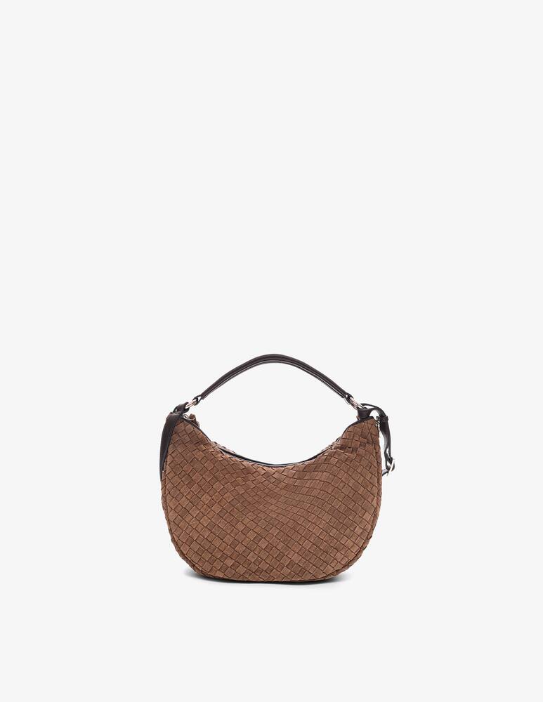 rinascente ADAX Rozzano Marlin suede shoulder bag