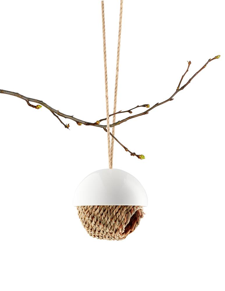 rinascente Eva Solo Bird shelter - White