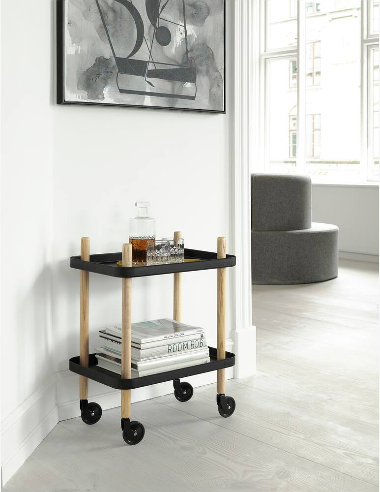 rinascente Normann Copenhagen Block Table Black