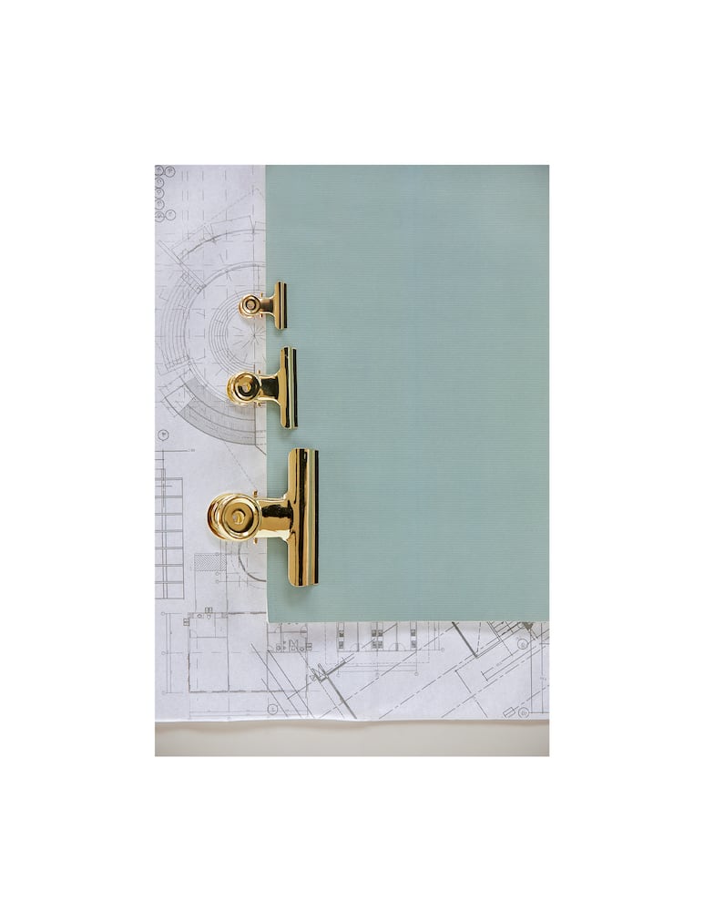 rinascente Monograph Set di 20 clip - oro