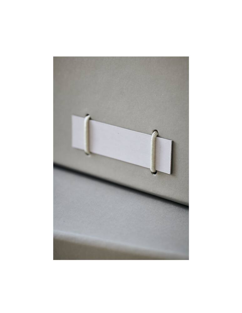 rinascente Monograph Set of 2 file boxes - grey