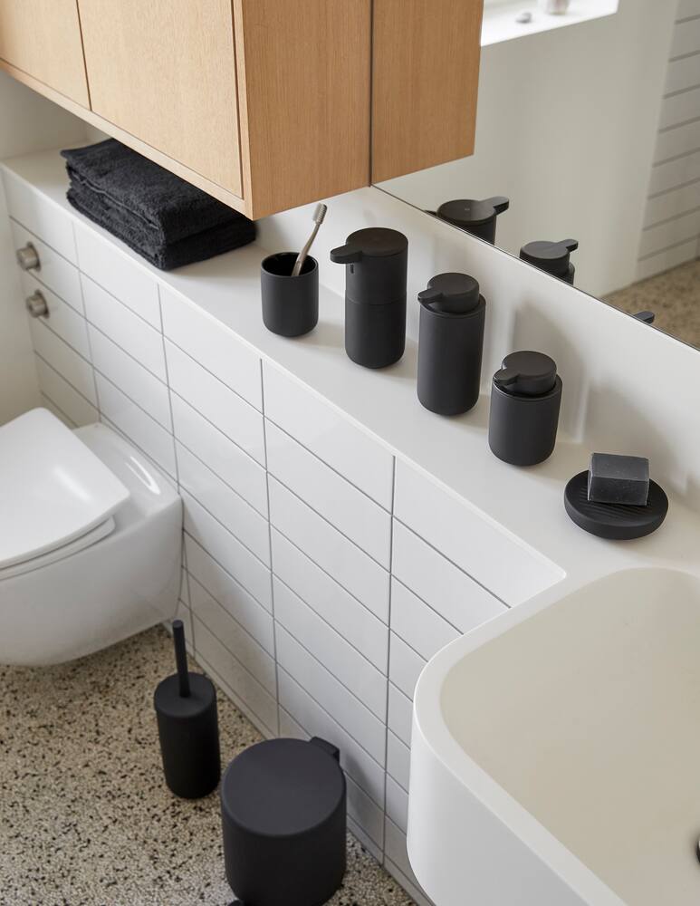 rinascente Zone Ume  Porta Sapone - Nero