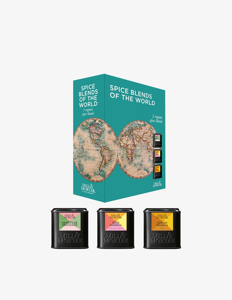 Mill & Mortar Scatola Regalo Spezie dal Mondo 150g - immagine 2