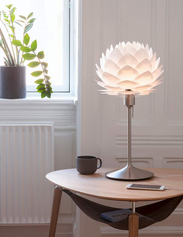 rinascente Umage Tavolino in legno con porta riviste in pelle - Beige