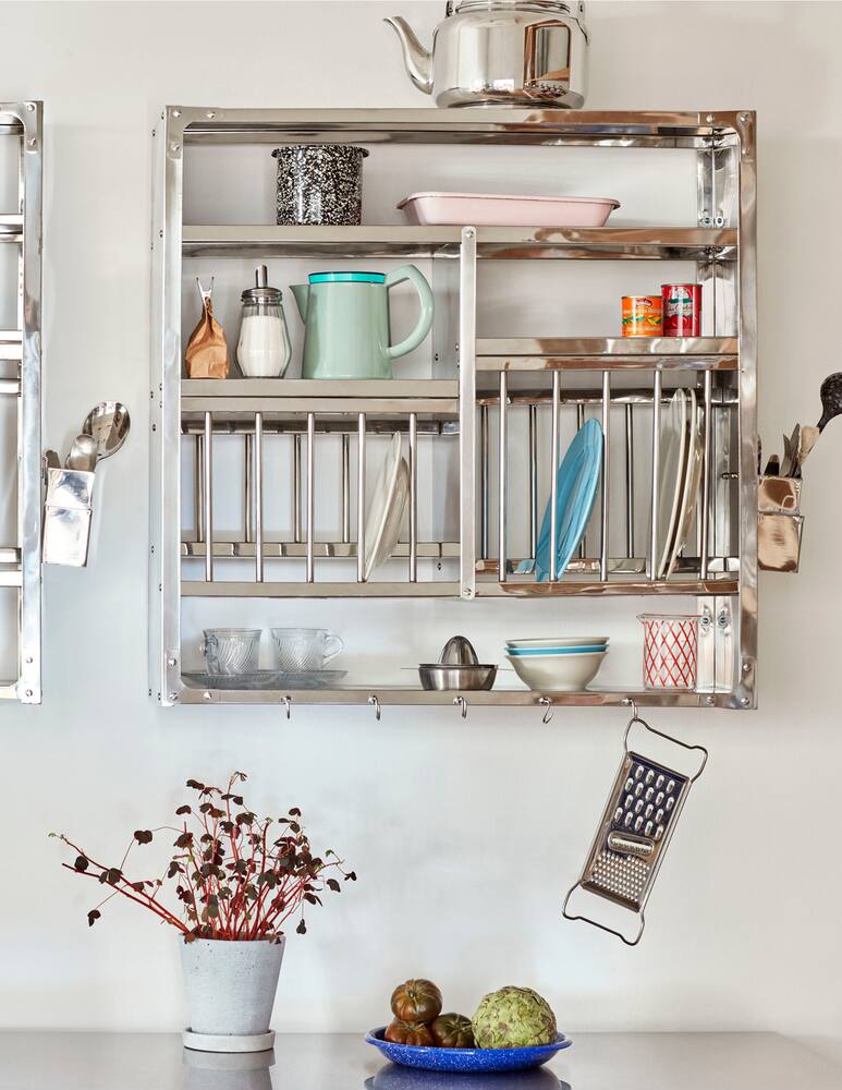 rinascente Hay Vaso da fiori con sottovaso M - grigio