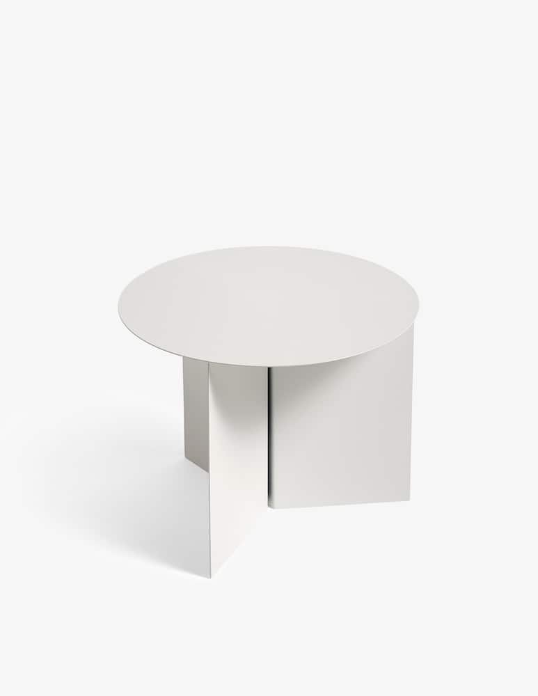 Hay Tavolo Slit Table Rotondo Bianco 45 - immagine 1 Hay Tavolo Slit Table Rotondo Bianco 45 - immagine 1