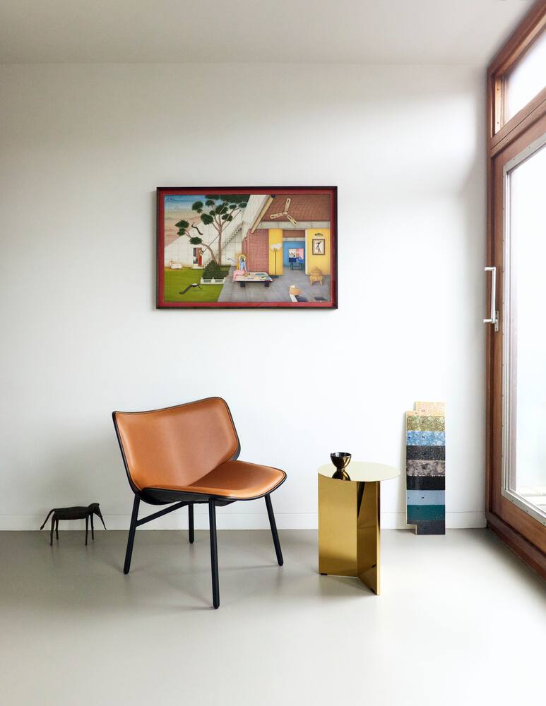 rinascente Hay Tavolino Slit - Oro