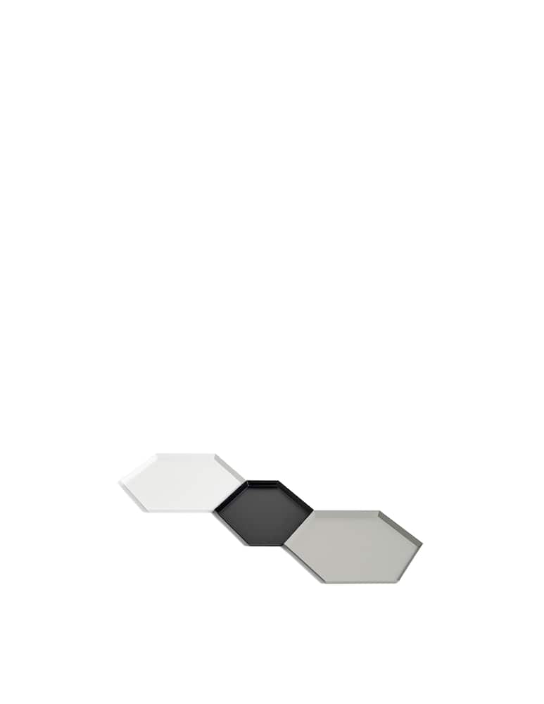 rinascente Hay Kaleido S platter - black