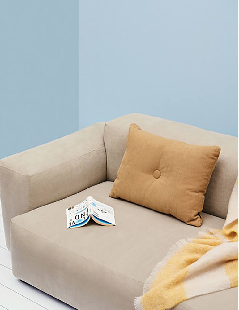 rinascente Hay Dot Cushion Tint - brown