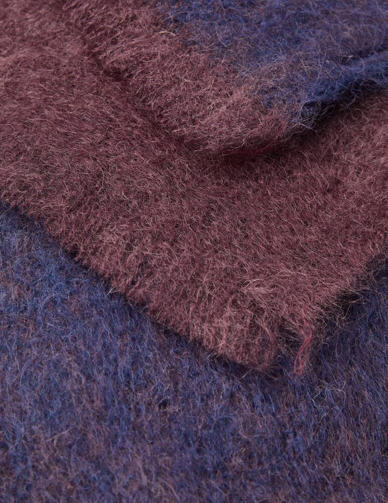 rinascente Hay Mohair Plaid 180x120 - blu