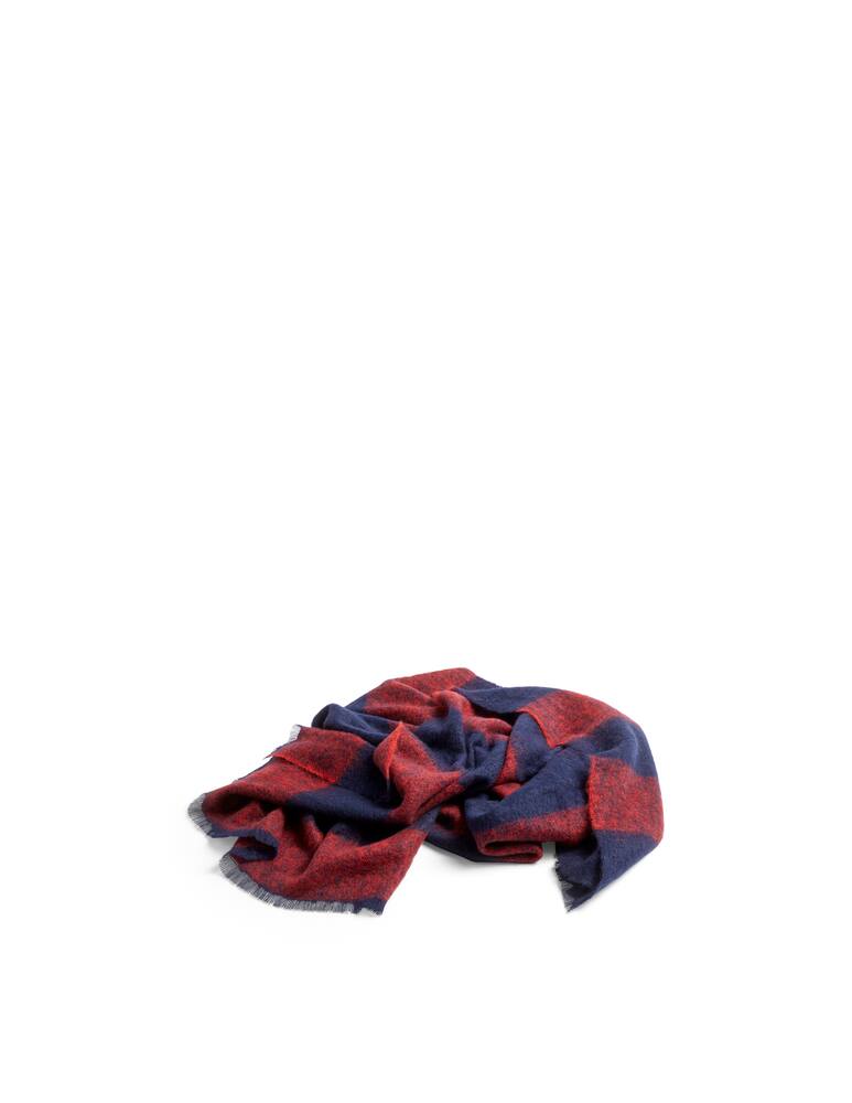 rinascente Hay Mohair Plaid 180x120 - rosso