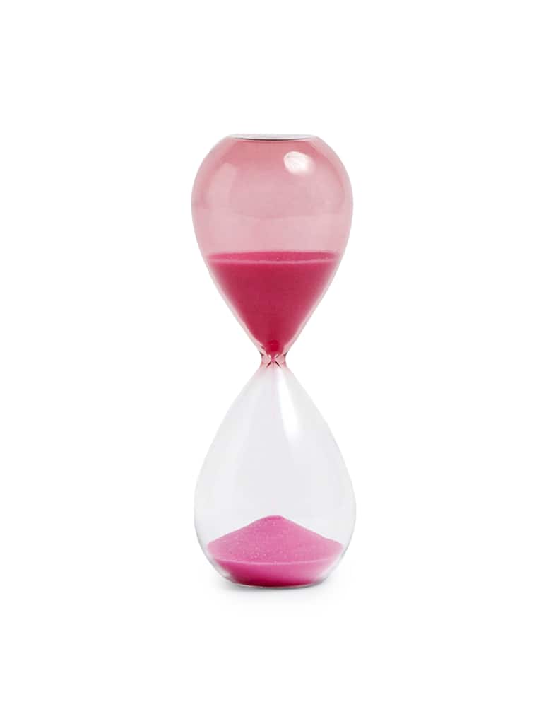 rinascente Hay Time hourglass S - pink