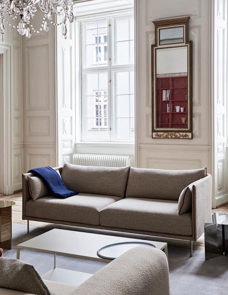 rinascente Hay Mono Plaid 180x130 - blue