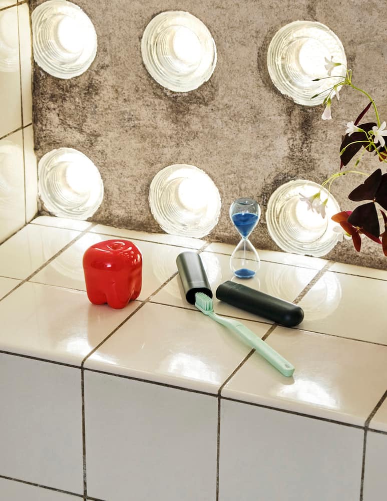 rinascente Hay WS Belly Button Oggetto Decorativo - rosso