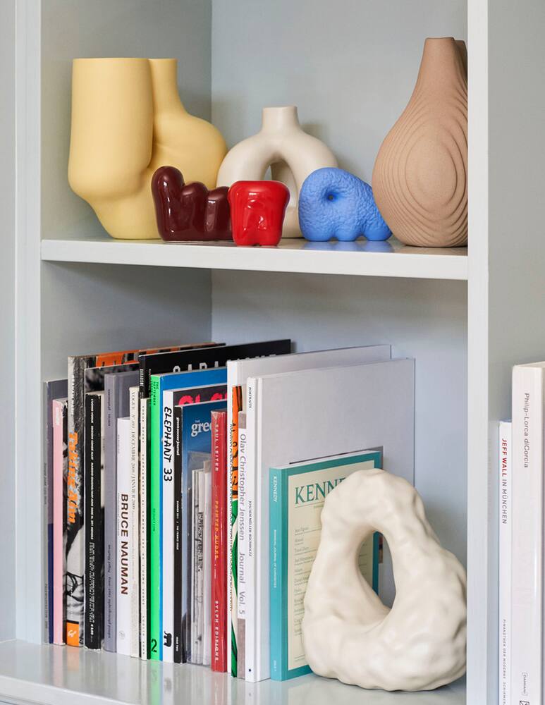 rinascente Hay WS Belly Button Oggetto Decorativo - rosso