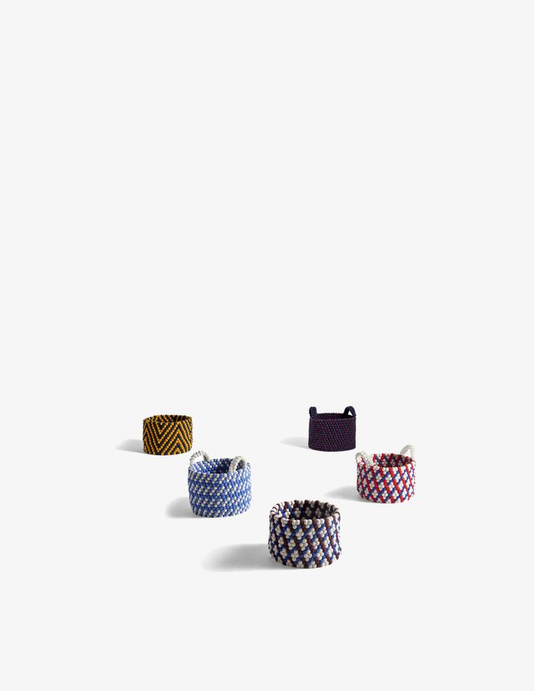 rinascente Hay Bead Basket Contenitore - rosso