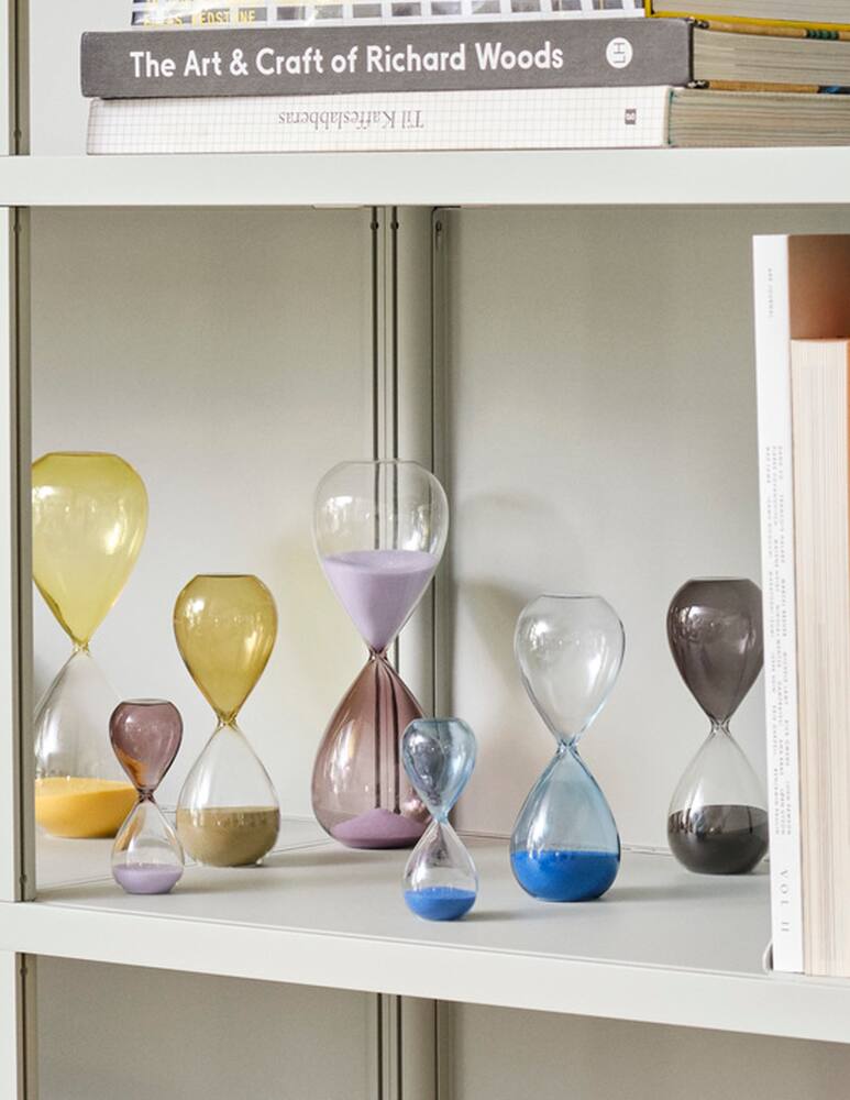 rinascente Hay Time 3 min S hourglass - Blue