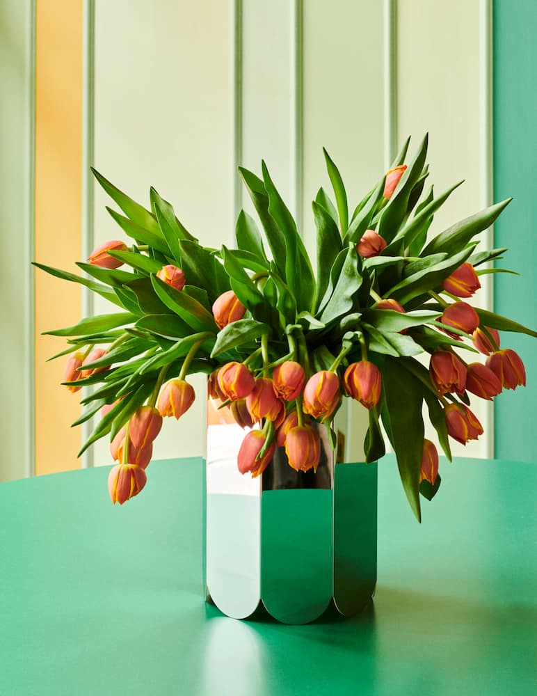 rinascente Hay Vaso Arcs - Argento