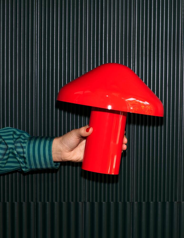 rinascente Hay Pao Portable Table Lamp - Rosso