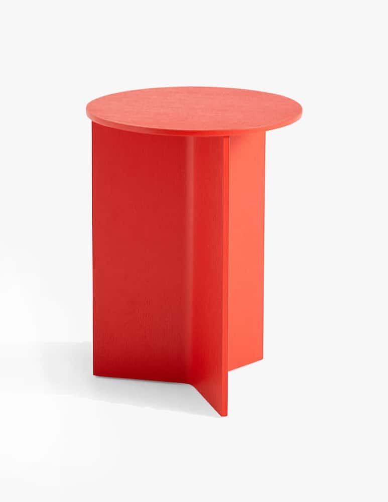 Hay Tavolo Slit Wood Round High - immagine 1 Hay Tavolo Slit Wood Round High - immagine 1