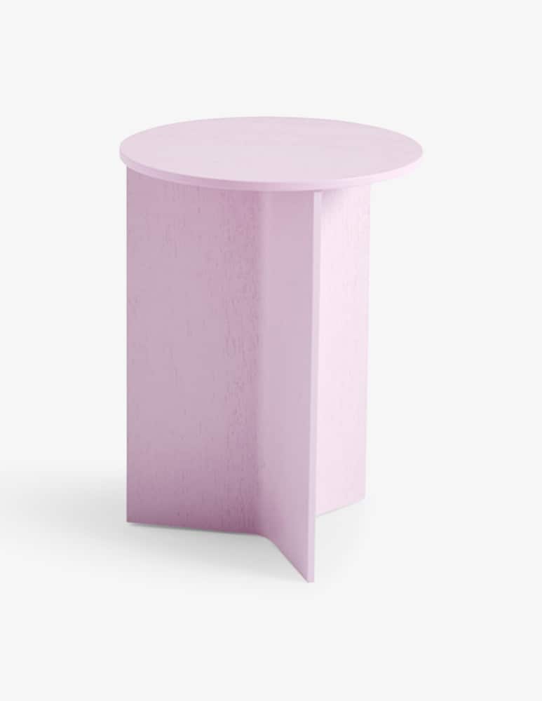Hay Tavolo Slit Wood Round High - immagine 1 Hay Tavolo Slit Wood Round High - immagine 1