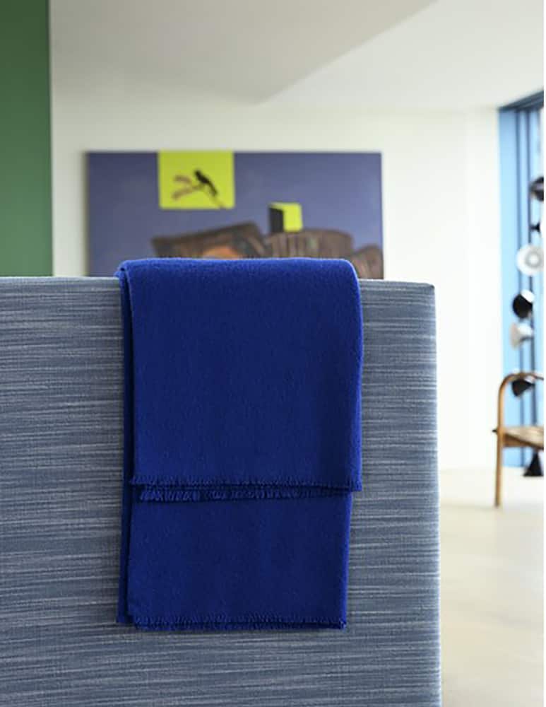 rinascente Hay Mono Blanket Ultramarine - Blu