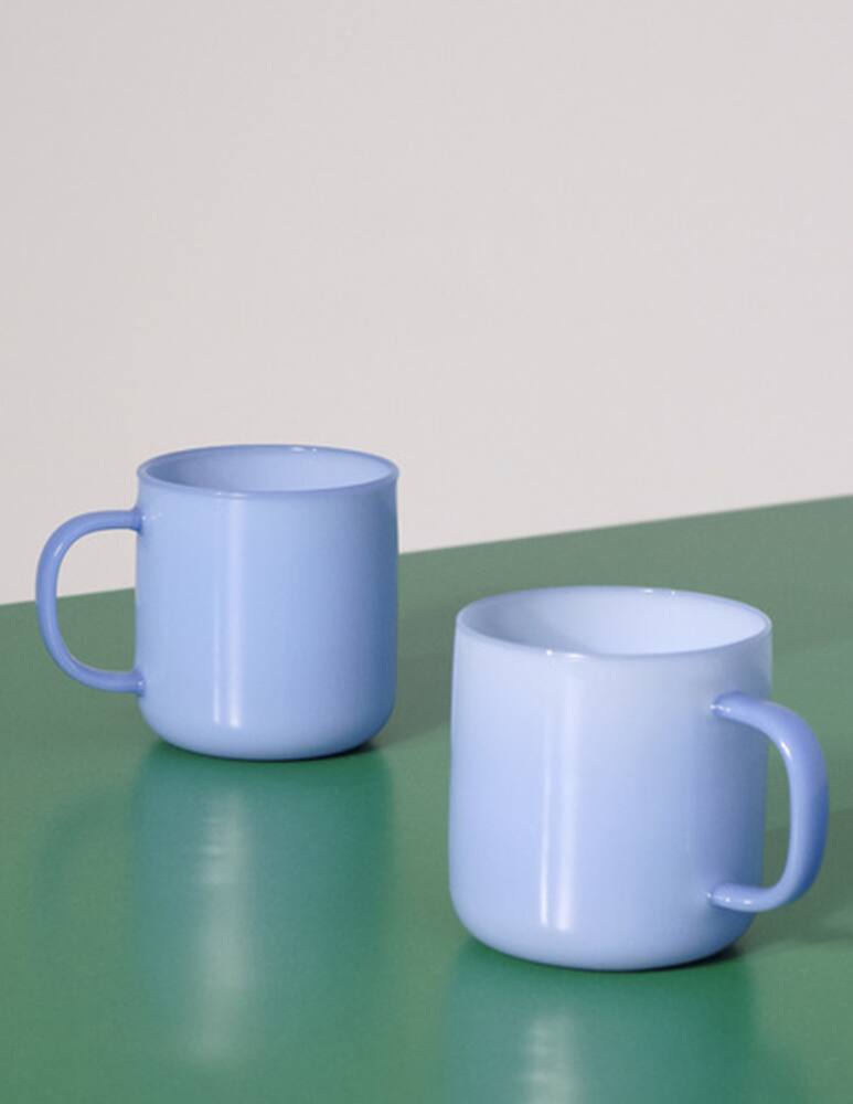 rinascente Hay Borosilicate Mug Jade Light Blue