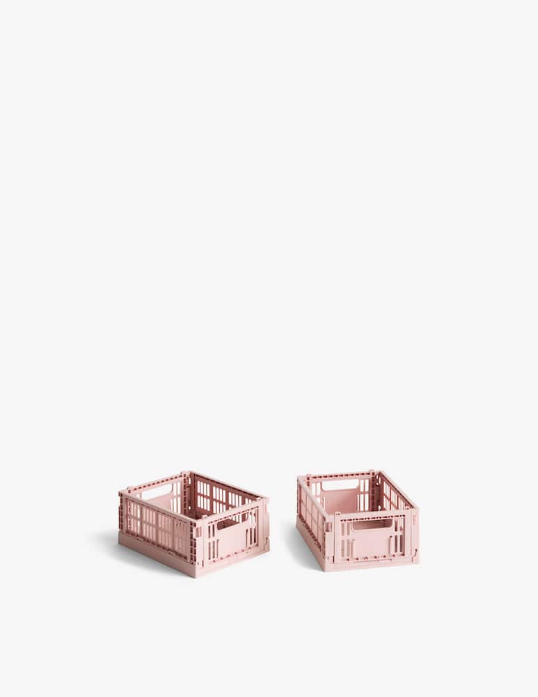 Hay Colour Crate Mini Blush Set Of 2 - picture 1 Hay Colour Crate Mini Blush Set Of 2 - picture 1