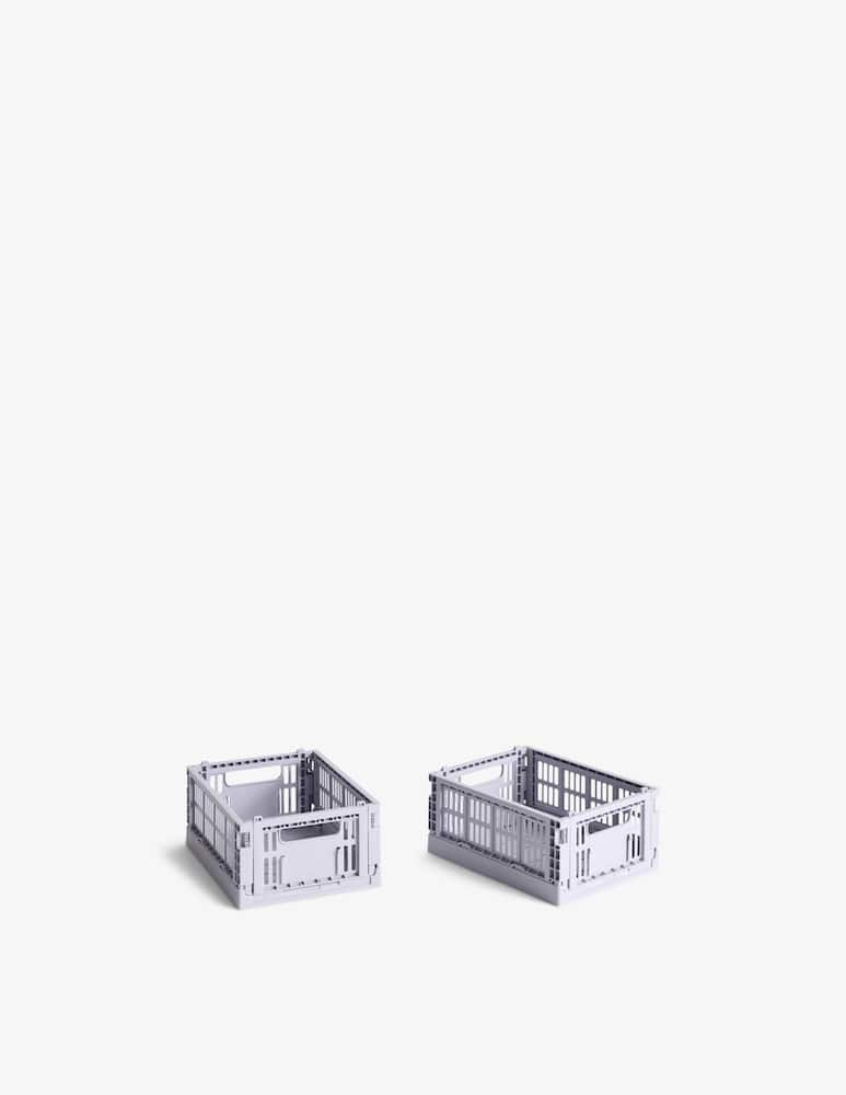 Hay Colour Crate Mini Lavender Set Of 2 - picture 1 Hay Colour Crate Mini Lavender Set Of 2 - picture 1