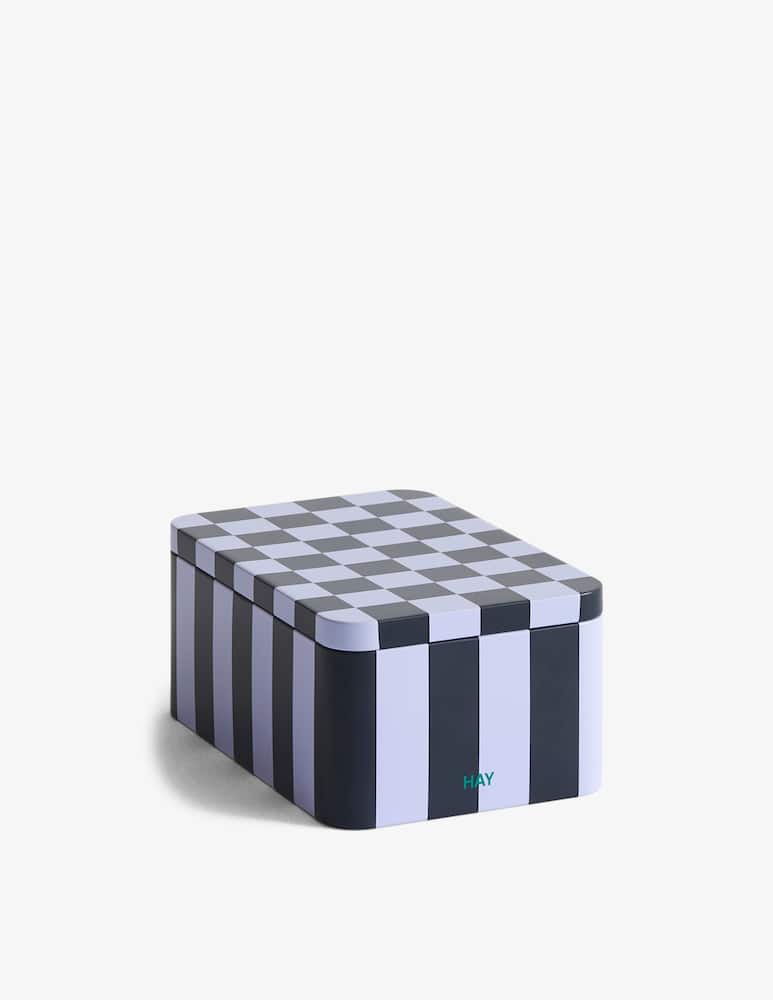 Hay Tin Contenitore S Blu Scuro E Lavanda - immagine 1 Hay Tin Contenitore S Blu Scuro E Lavanda - immagine 1