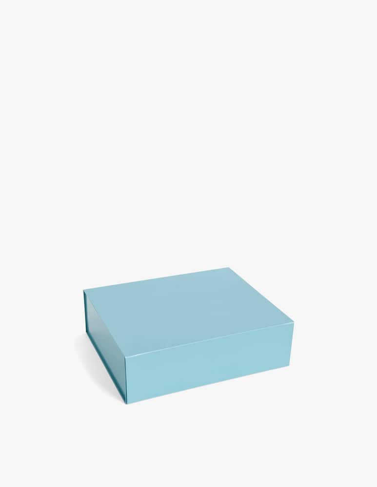 Hay Contenitore Portaoggetti L Colore Blu Oceano - immagine 1 Hay Contenitore Portaoggetti L Colore Blu Oceano - immagine 1