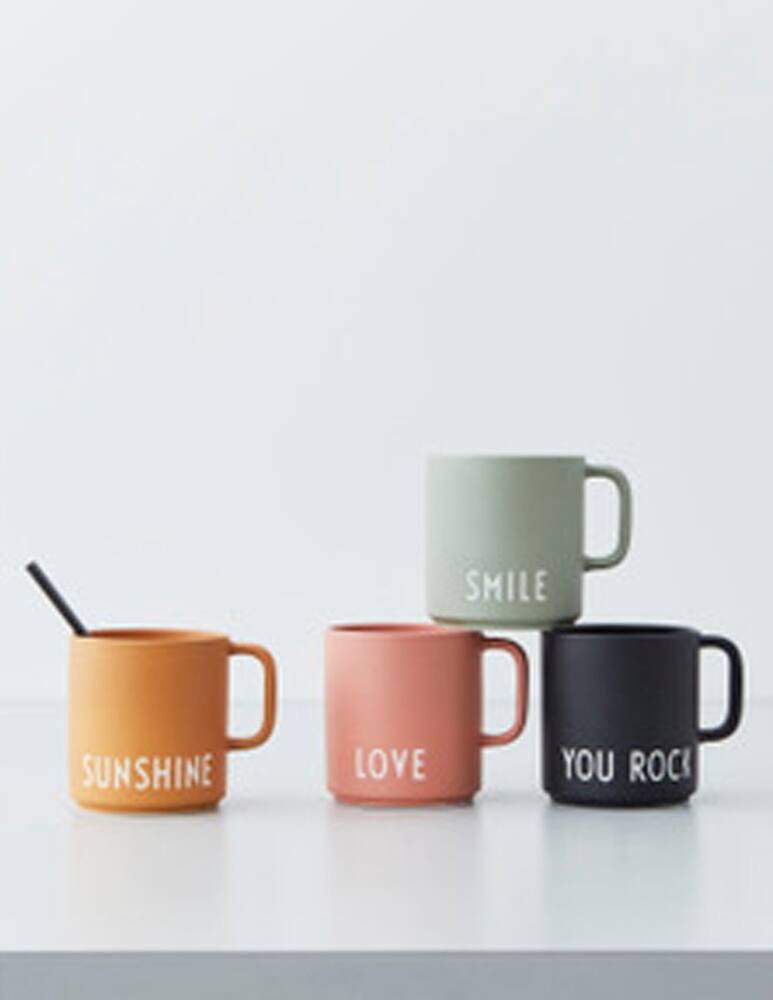 rinascente Design Letters Tazza Desing Letter "Love" - Rosa